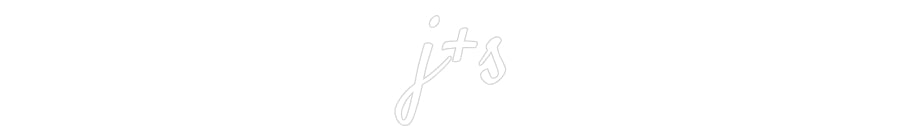 Custom Neon: j+s