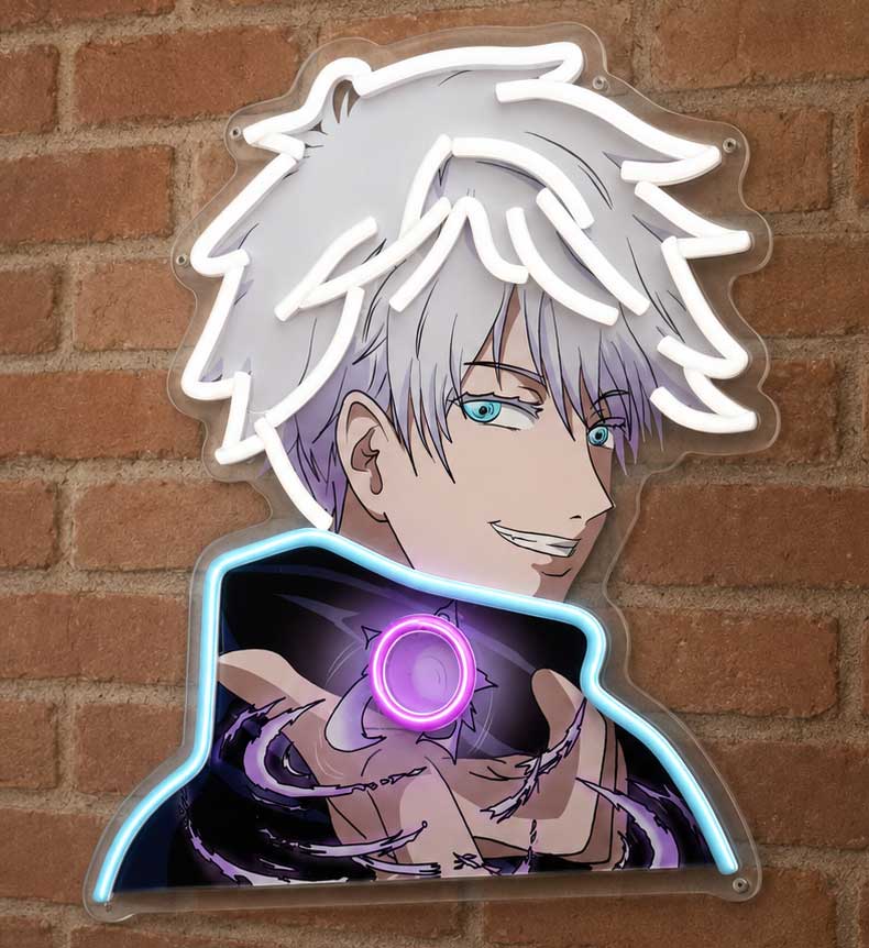 Satoru Gojo Neon Sign
