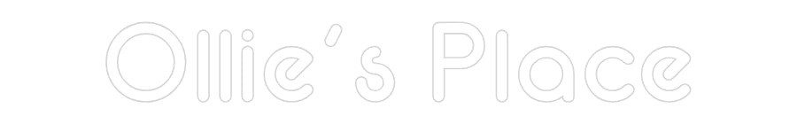 Custom Neon: Ollie’s Place