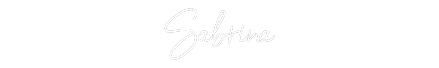 Custom Neon: Sabrina