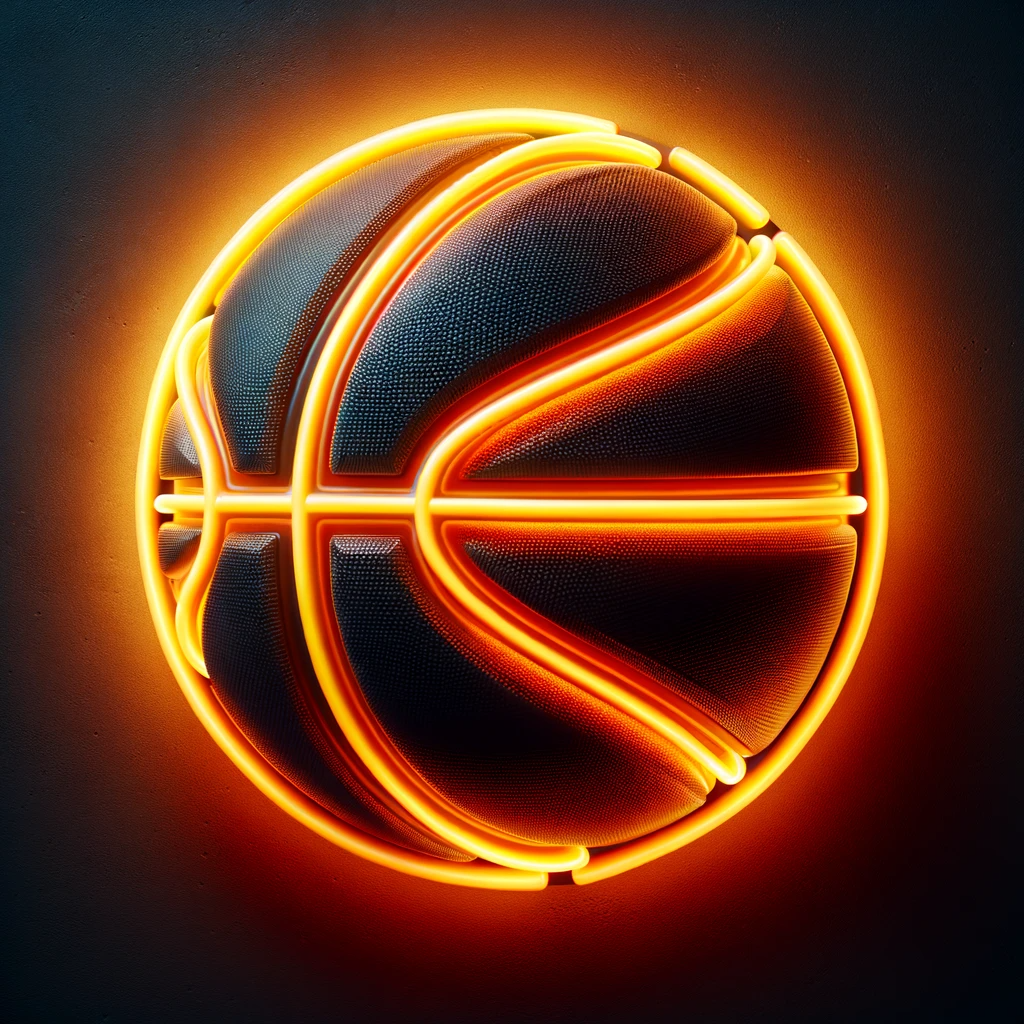 Basketball Neon Sign