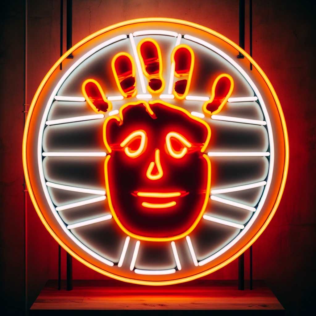 Castaway Wilson Neon Sign