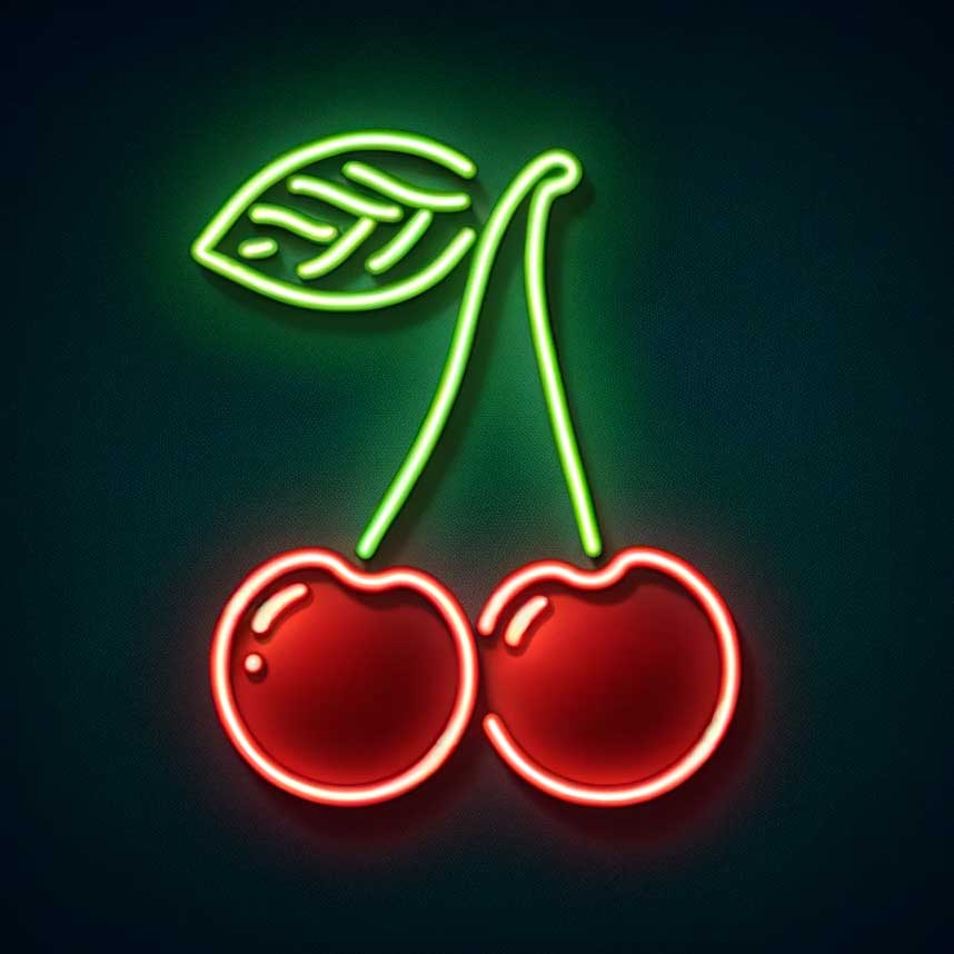 Cherries Neon Sign