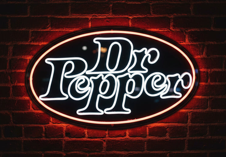 Classic Dr Pepper Neon Sign