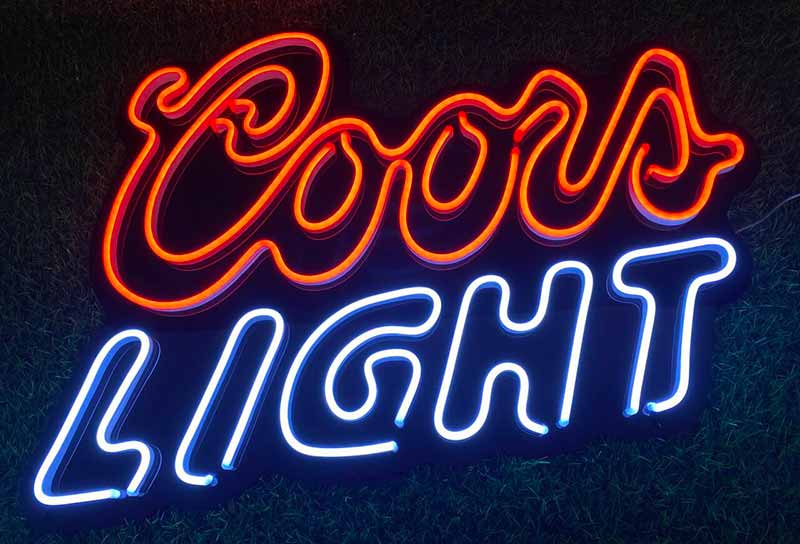 Coors Light Neon Sign