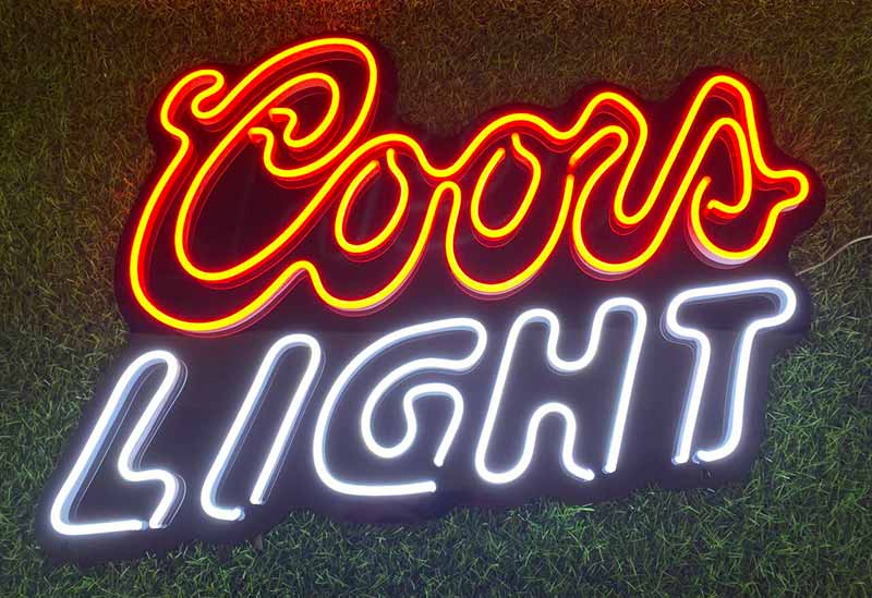 coors light football helmet neon sign Coors Light Neon Sign – NeonSignly.com