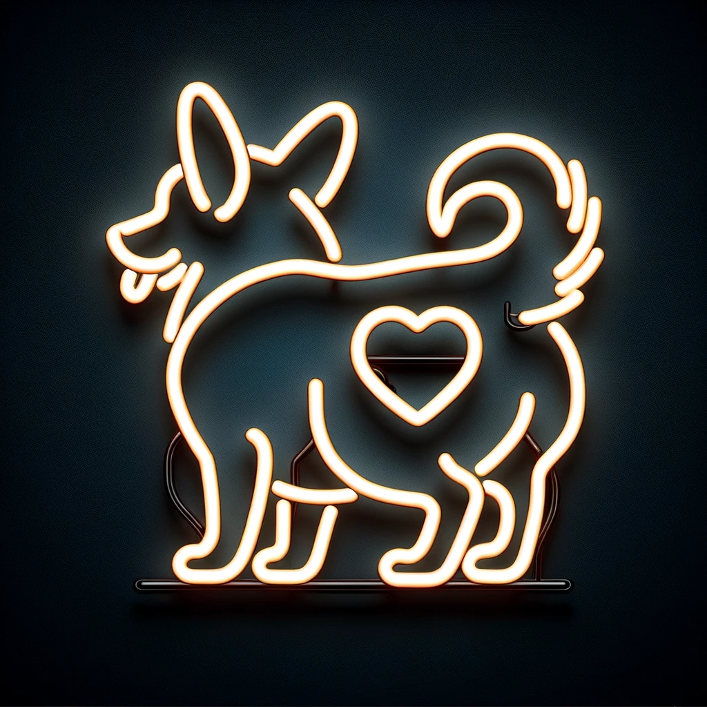 Corgi Neon Sign