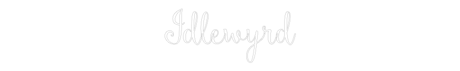 Custom Neon: Idlewyrd