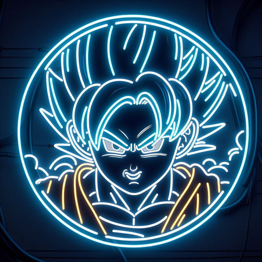 dragon ball anime neon sign