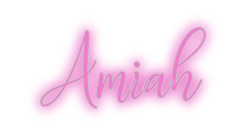 Custom Neon: Amiah