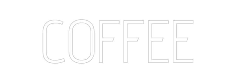 Custom Neon: COFFEE