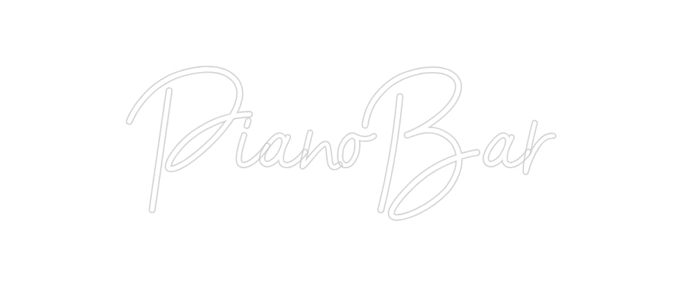 Custom Neon: PianoBar
