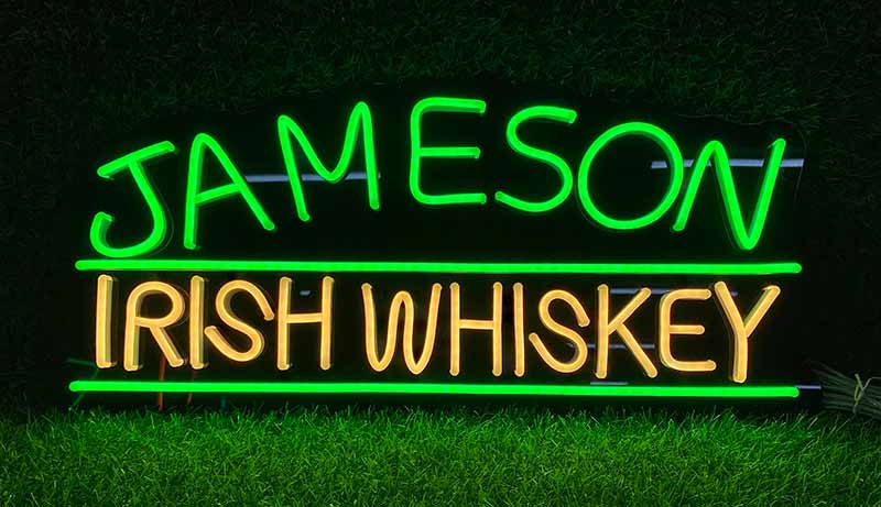 Jameson Irish Whiskey Neon Sign