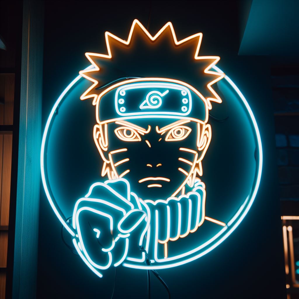 Naruto Uzumaki Neon Sign