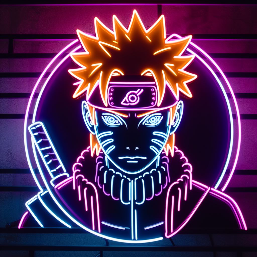 Naruto Uzumaki Neon Sign