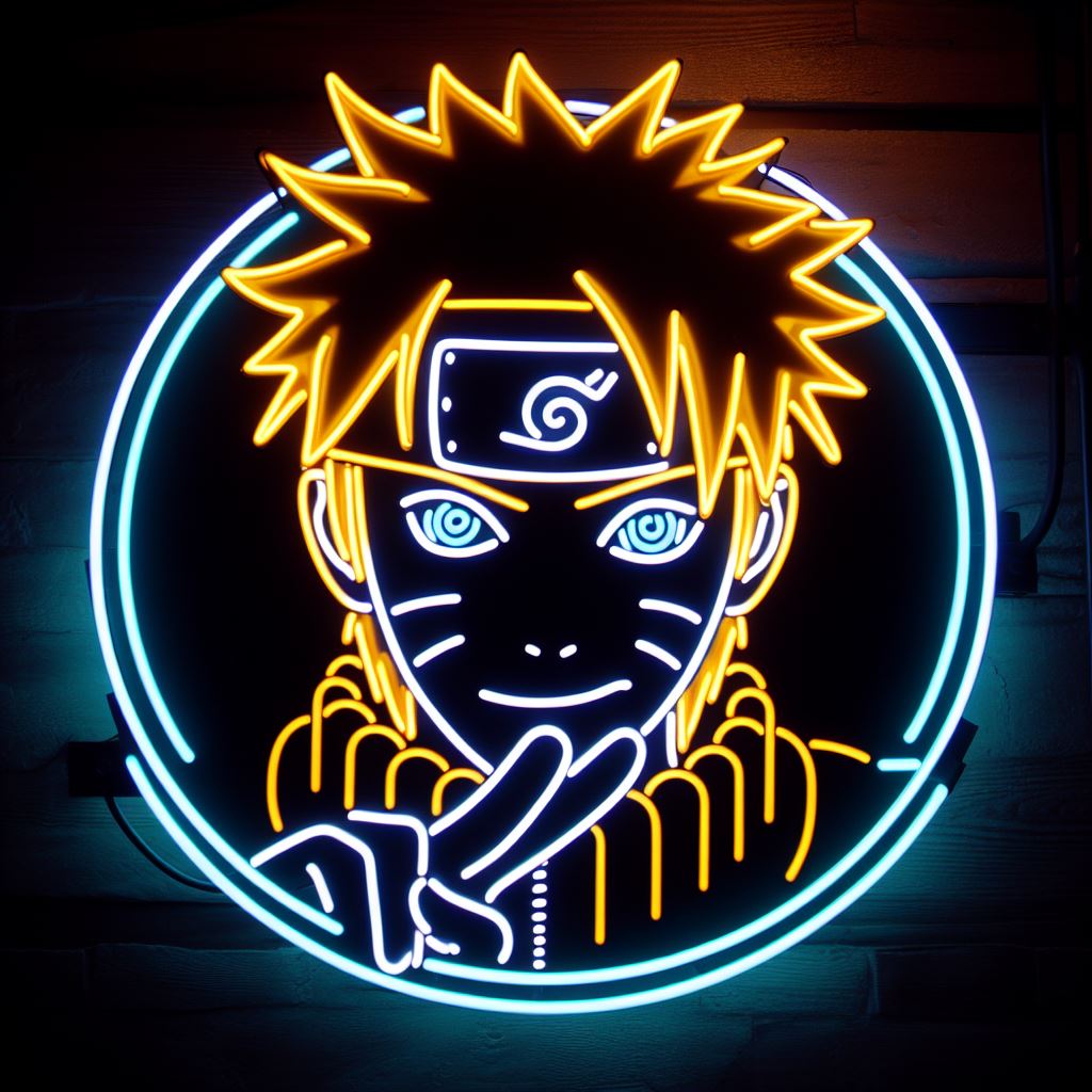  Naruto Uzumaki Neon Sign