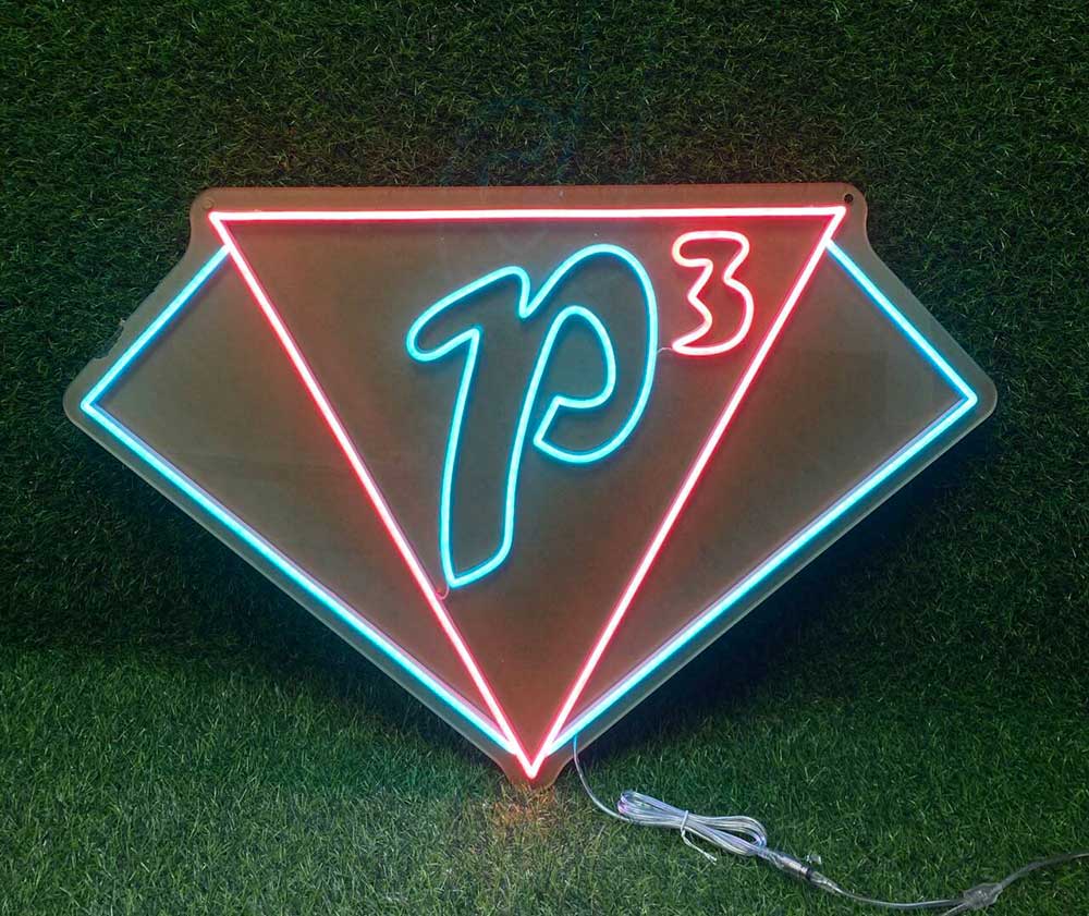 P3 Neon Sign