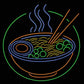 Ramen Noodles Bowl Neon Sign
