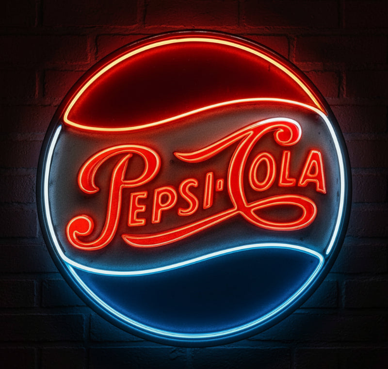 Vintage Pepsi Cola Neon Sign – NeonSignly.com