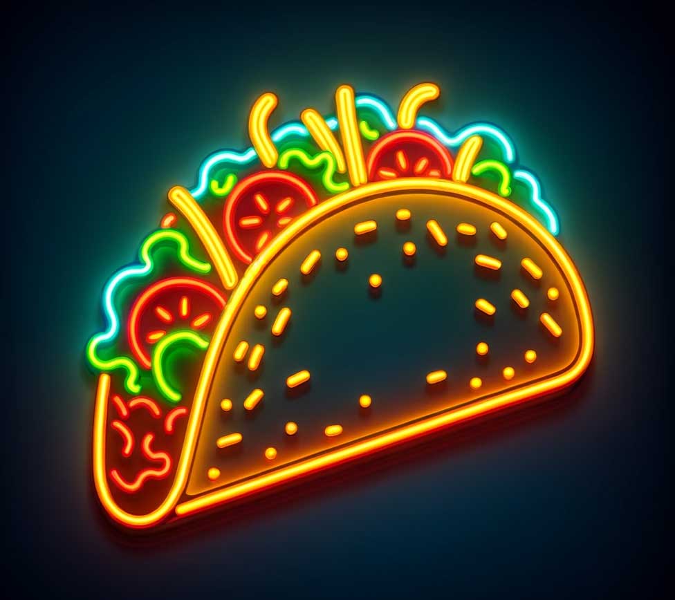 Taco Neon Sign