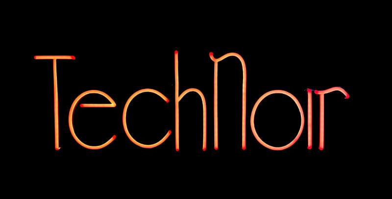 TechNoir neon sign