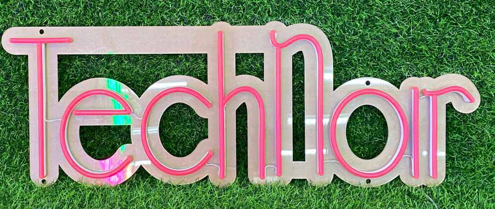 Custom TechNoir Neon Sign