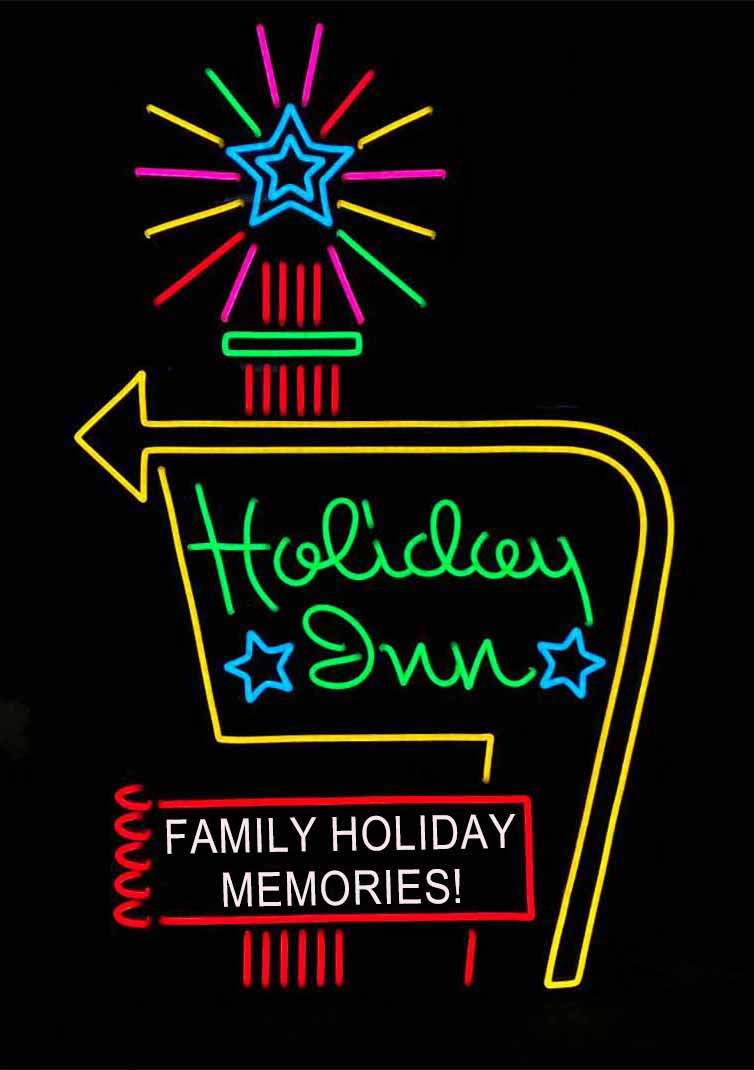 Vintage Holiday Inn Neon Sign