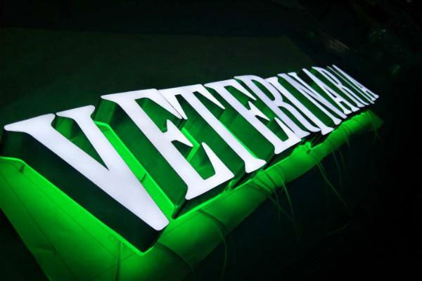 Custom 3D Acrylic LED Outdoor Sign