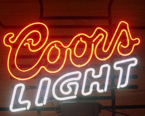 Coors Light Neon Sign