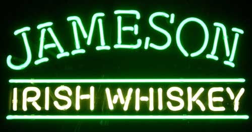 Jameson Irish Whiskey Neon Sign