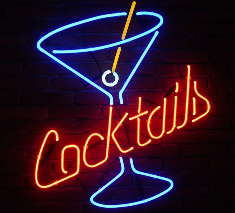 Martini Glass Neon Sign