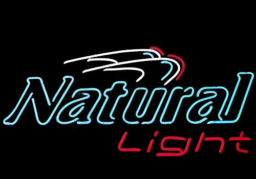 Natural Light Beer Neon Sign