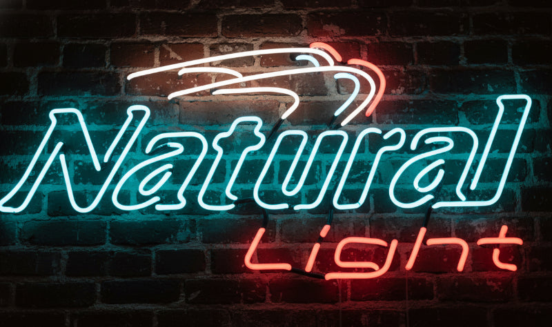 Natural Light Beer Neon Sign