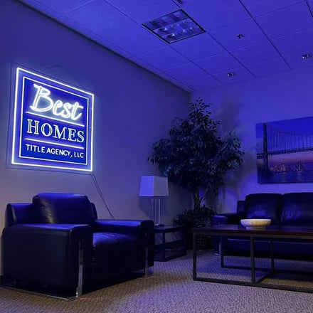 Best Homes Custom Business Sign