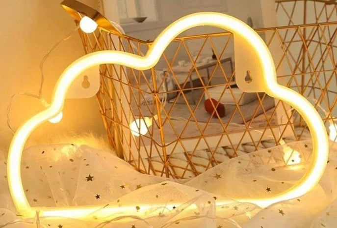 cloud neon sign
