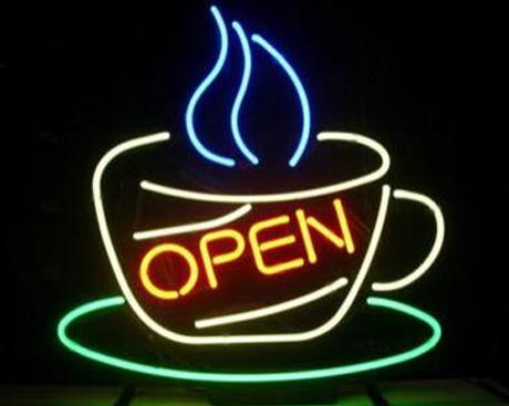 Coffee Open Neon Sign