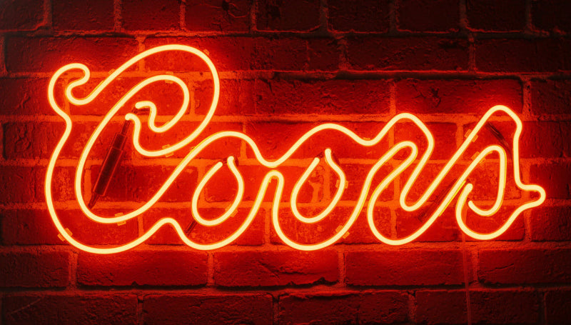 Coors Neon Sign