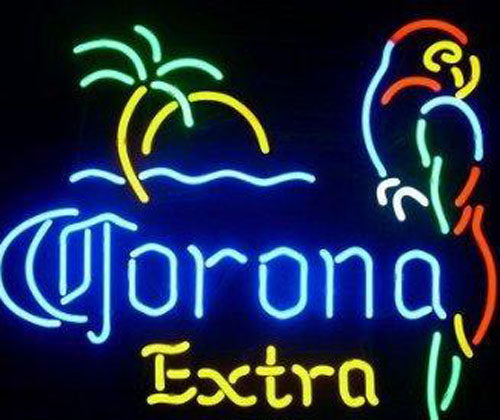 Corona Neon Sign