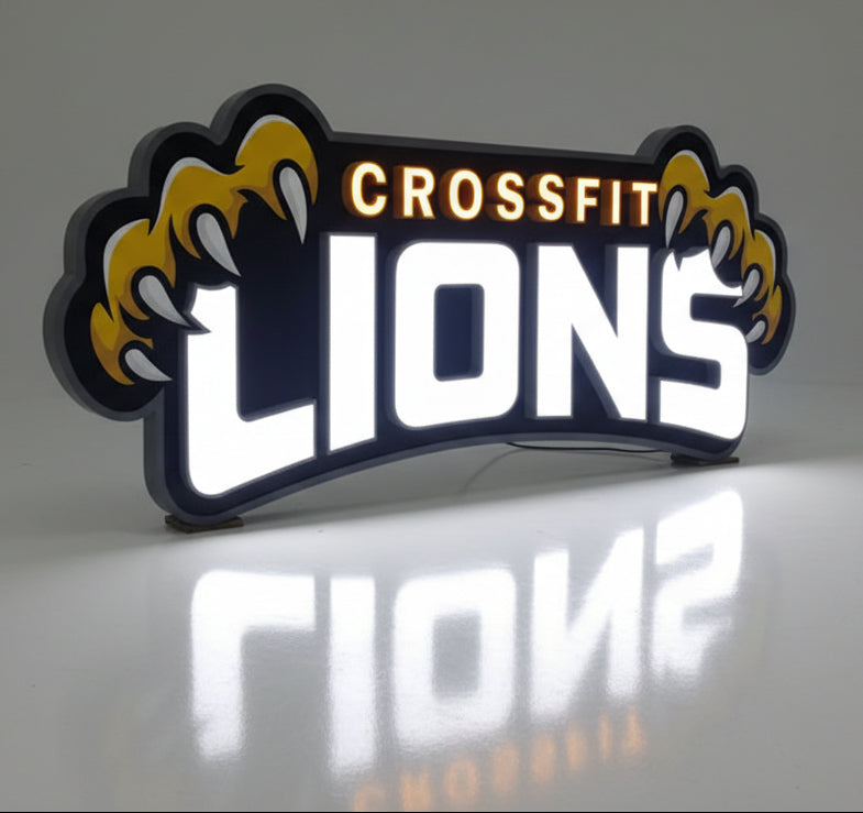 Crossfit Backlit Sign
