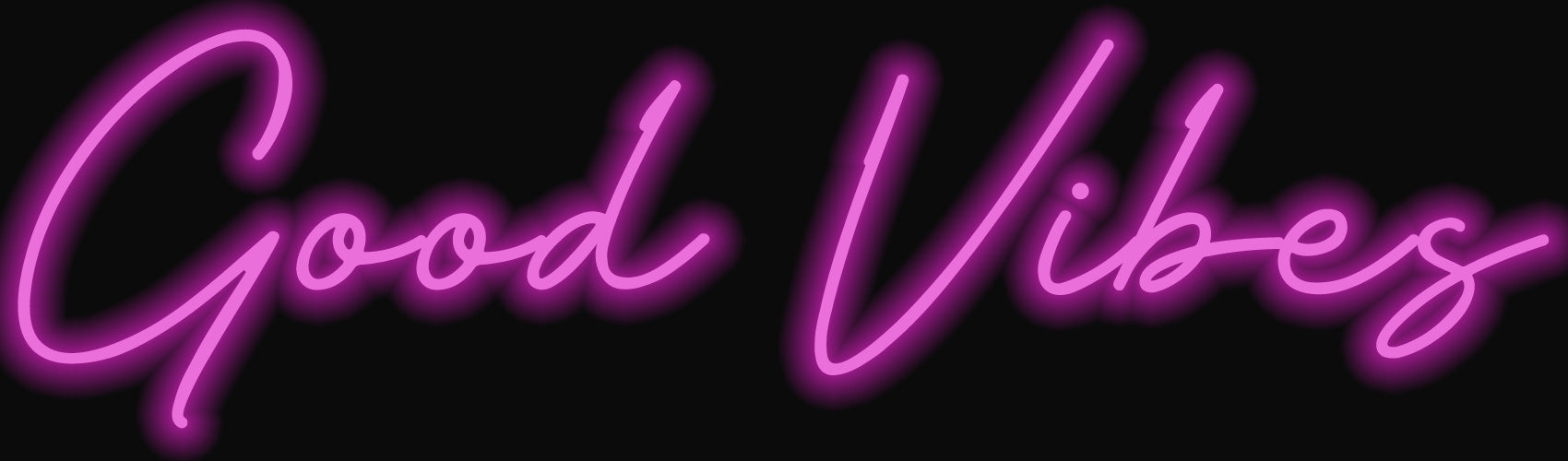 Good Vibes Neon Sign