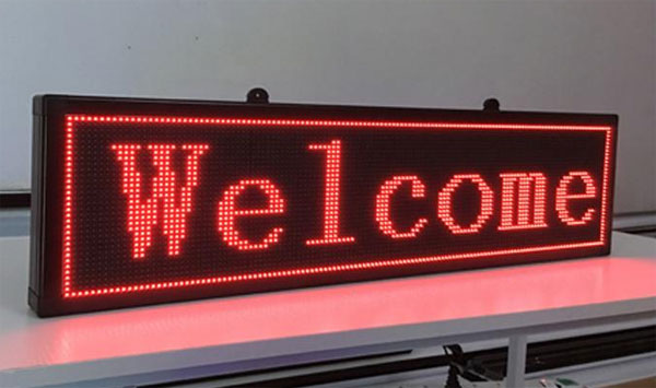 Welcome LED Sign