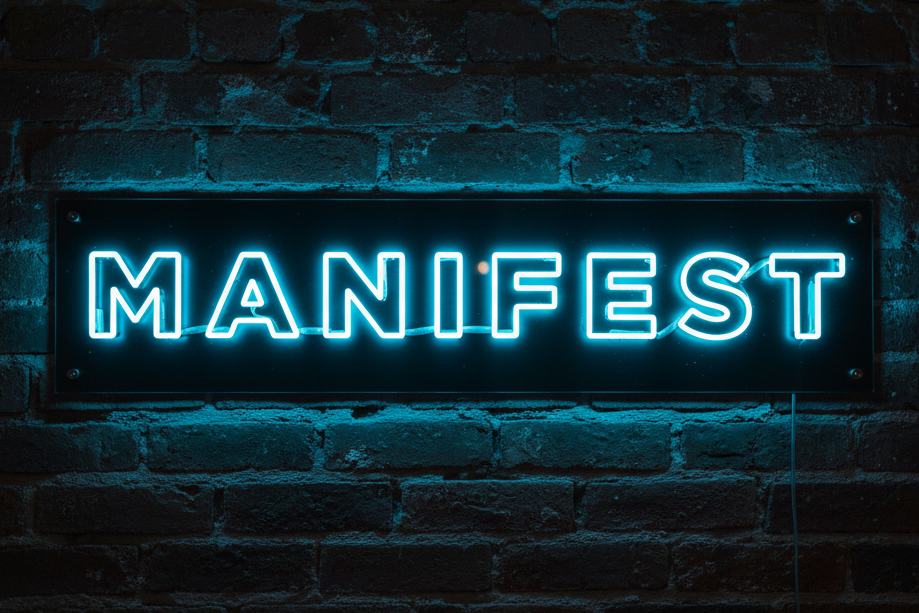 MANIFEST Neon Sign