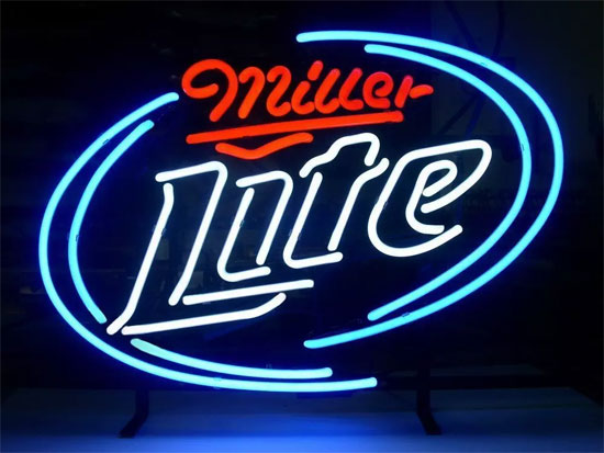 Miller Lite Neon Sign