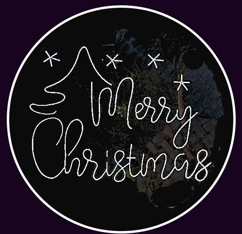 Neon Merry Christmas Decorations