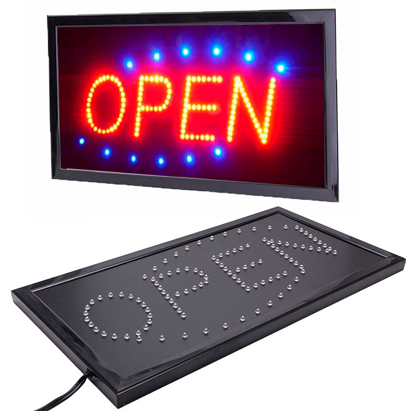 Small Bright Animated Neon LED Open Sign