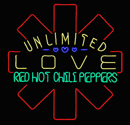 rhcp neon sign