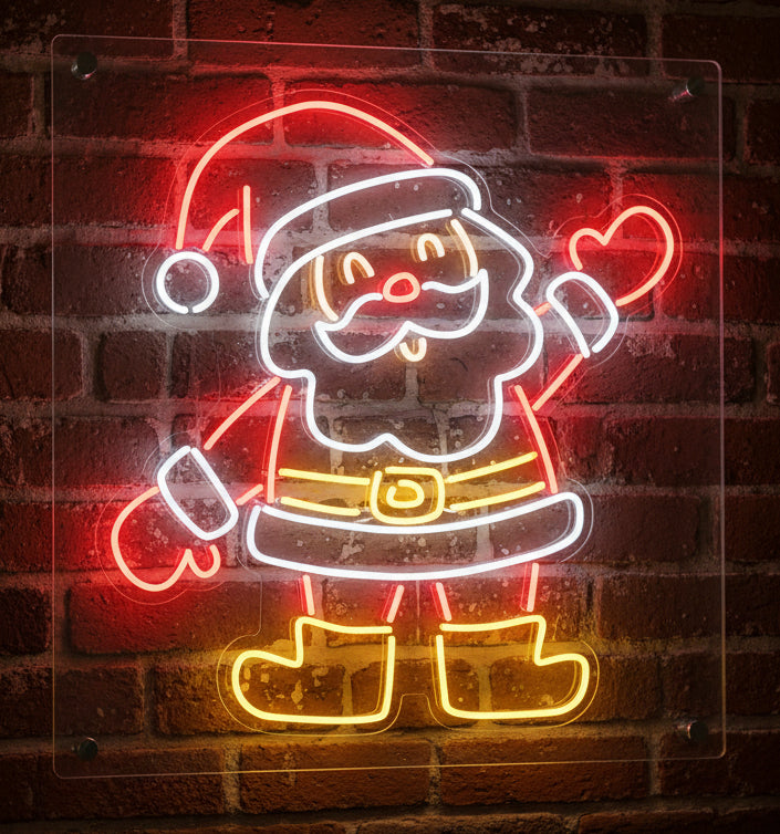 Santa Claus Neon Sign