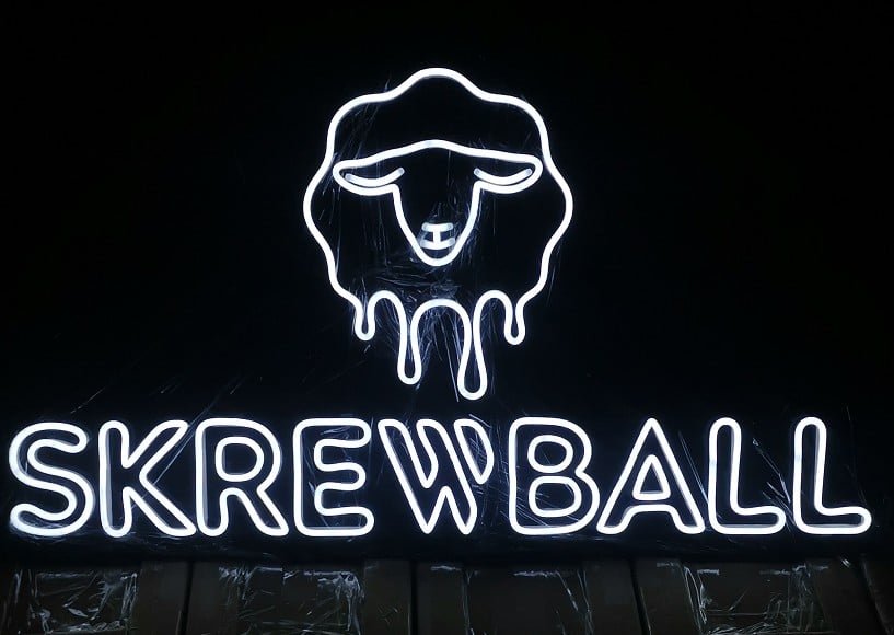 Skrewball Neon Sign