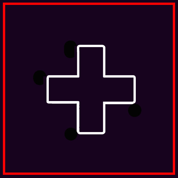 swiss flag neon sign mock-up