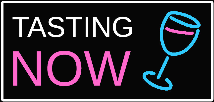 Tasting Now Neon Sign